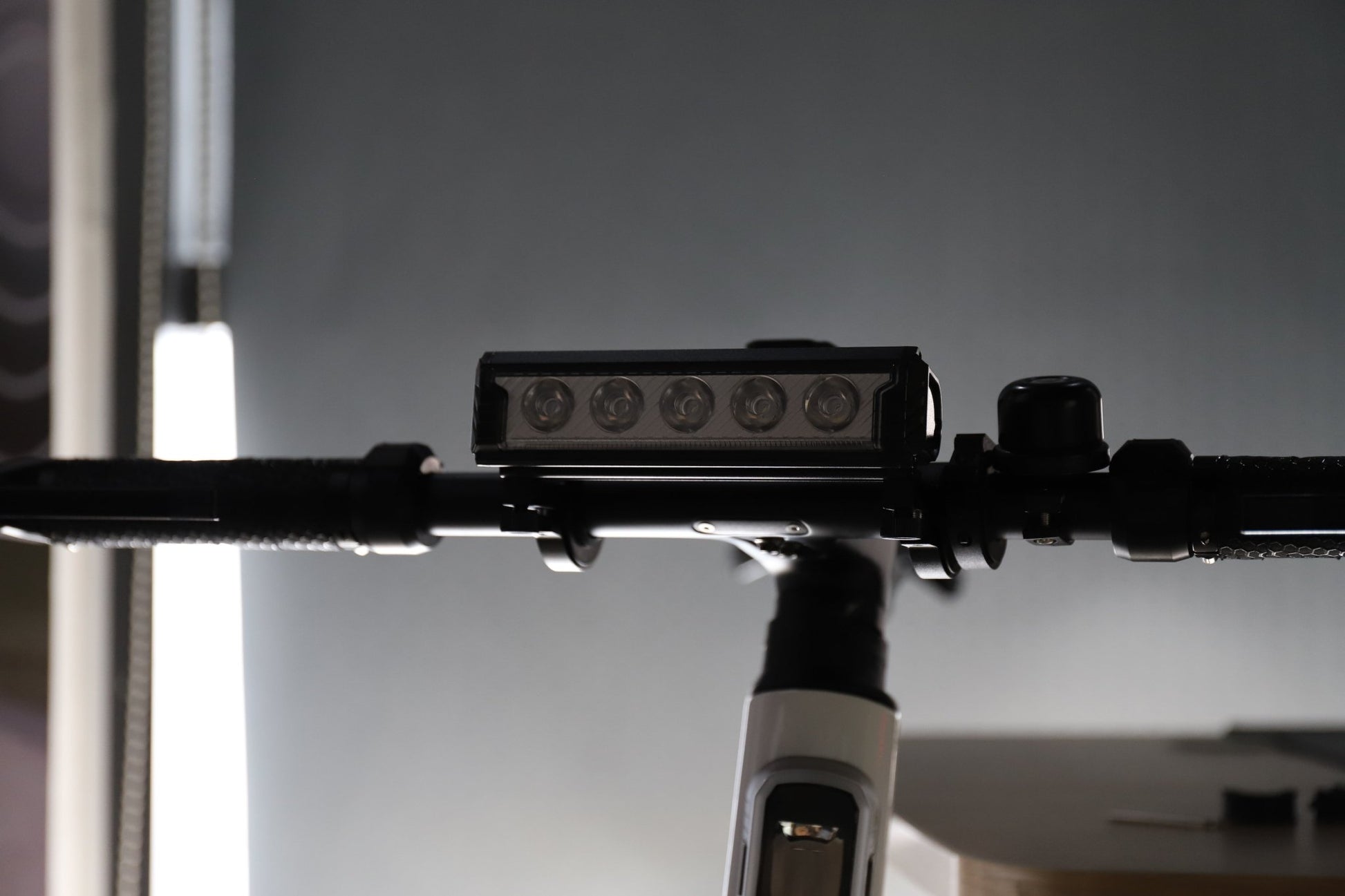 Aluminum Multi - LED Bike Front Light - USB - C Rechargeable, IP65 Waterproof, 3 - 5 LED Options - OPlace