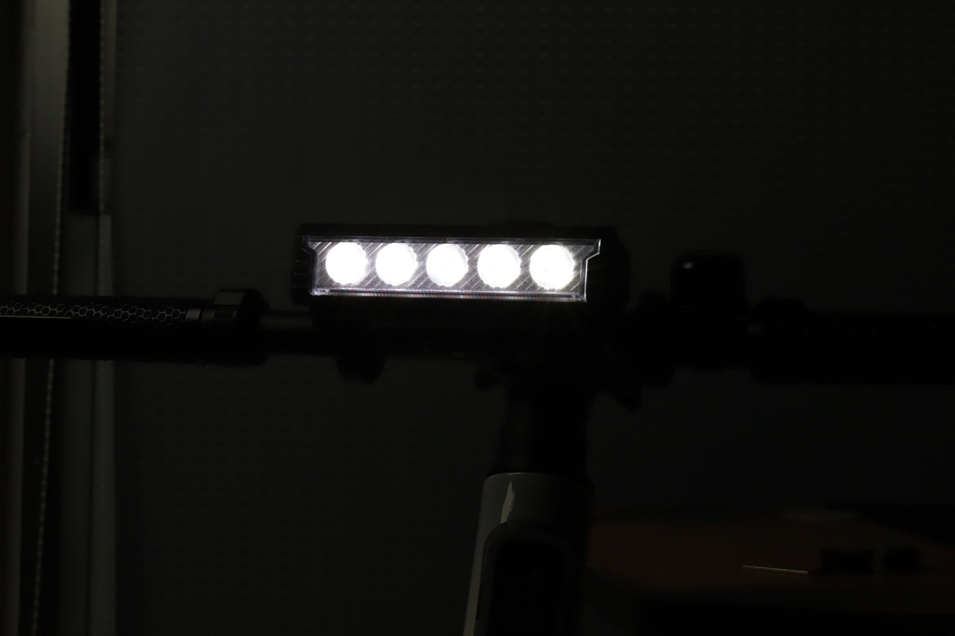 Aluminum Multi - LED Bike Front Light - USB - C Rechargeable, IP65 Waterproof, 3 - 5 LED Options - OPlace