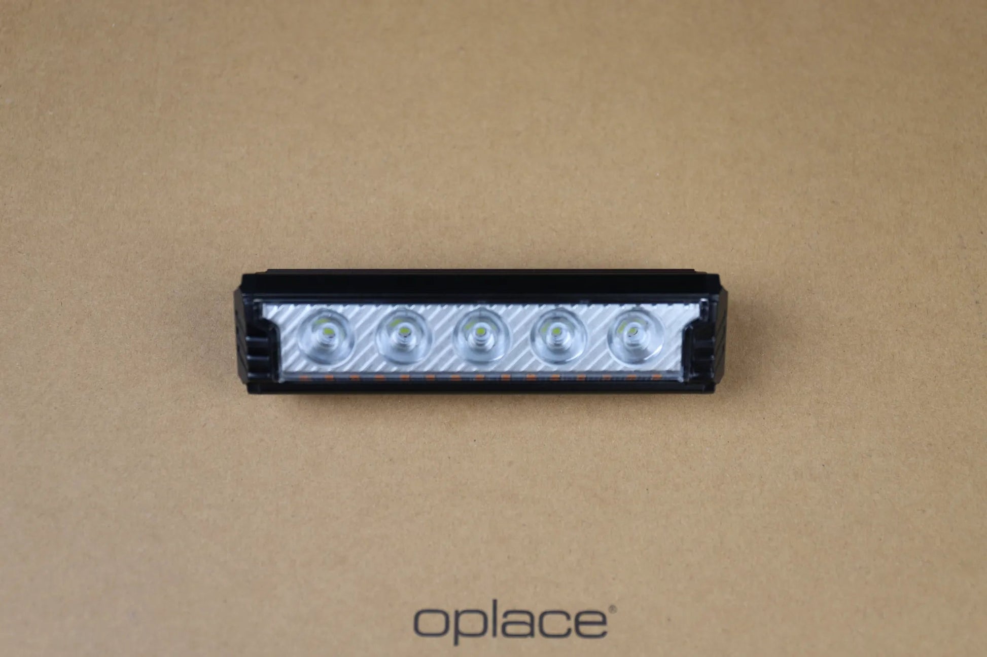 Aluminum Multi - LED Bike Front Light - USB - C Rechargeable, IP65 Waterproof, 3 - 5 LED Options - OPlace