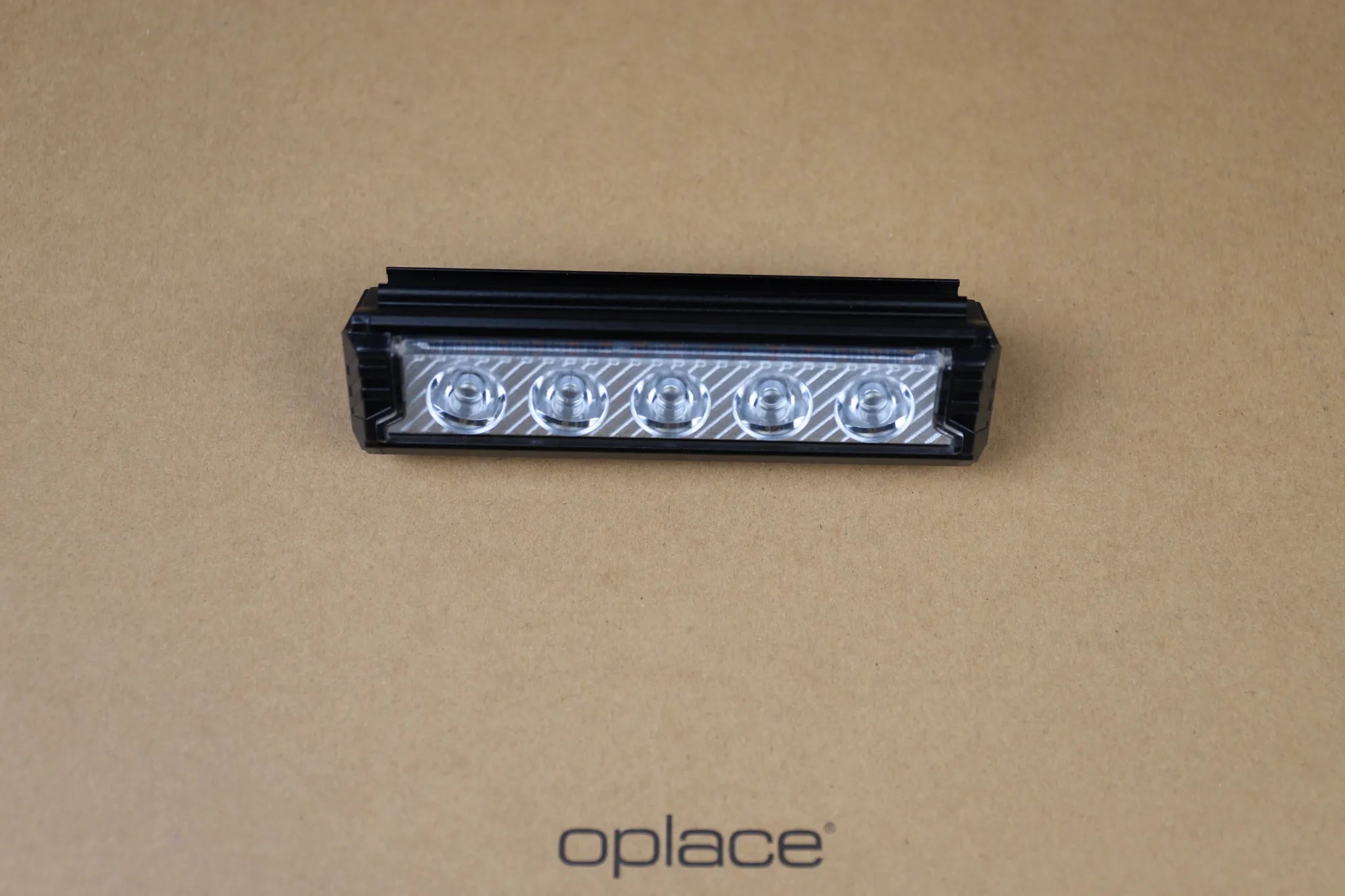 Aluminum Multi - LED Bike Front Light - USB - C Rechargeable, IP65 Waterproof, 3 - 5 LED Options - OPlace