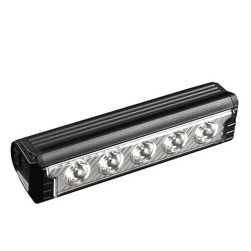Aluminum Multi - LED Rechargeable Bike Front Light | USB Type - C, IP65 - OPlace