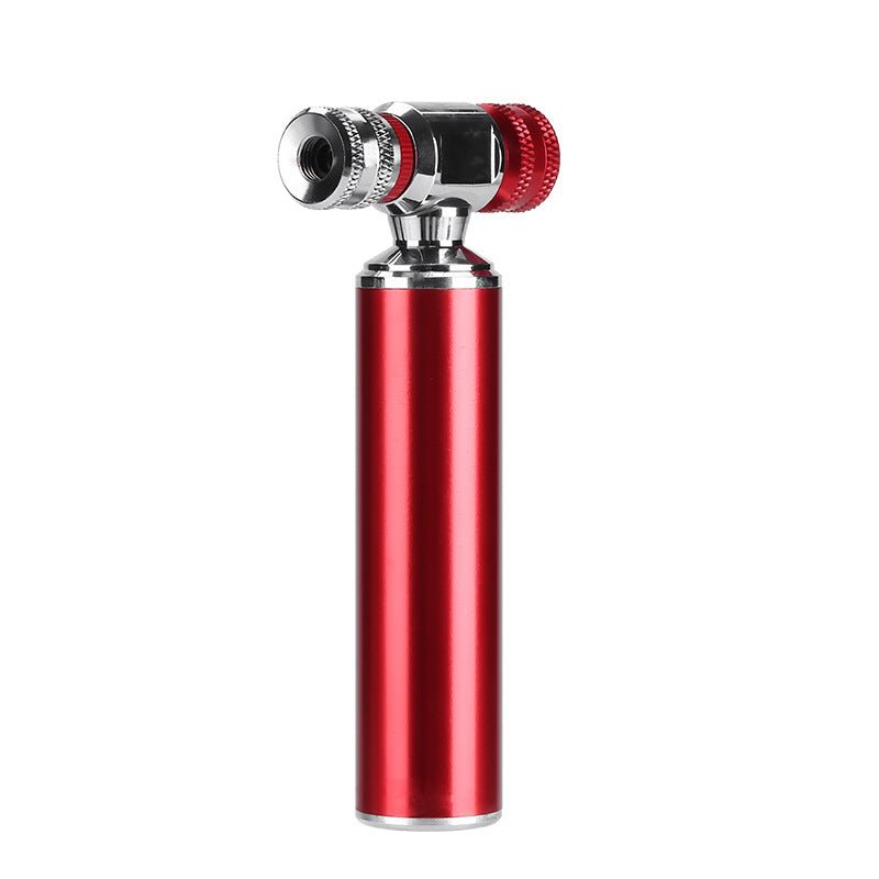 CO2 Bike Tire Inflator with Twist Control (Presta & Schrader) + Insulated Sleeve, CNC Aluminum - OPlace