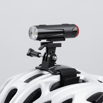 E - Bike & Bicycle 2 - in - 1 Helmet Light – Front & Rear LED, USB Rechargeable, 360° Visibility, Weather - Resistant - OPlace