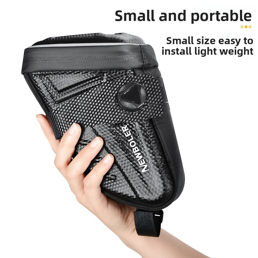 Hard Shell Bike Saddle Bag (2.5L) — Quick - Release Dial Mount, Water - Resistant, Large Capacity | OPlace - OPlace