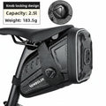 Hard Shell Bike Saddle Bag (2.5L) — Quick - Release Dial Mount, Water - Resistant, Large Capacity | OPlace - OPlace