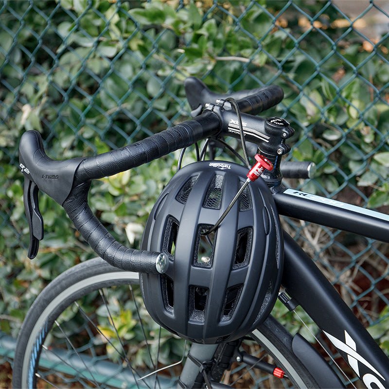 Hidden Handlebar Cable Lock for Bicycles | Lightweight Aluminum Bar - End Bike Lock - OPlace