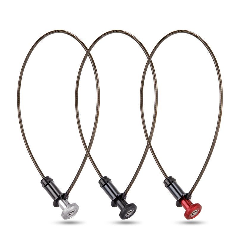 Hidden Handlebar Cable Lock for Bicycles | Lightweight Aluminum Bar - End Bike Lock - OPlace