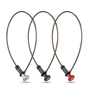 Hidden Handlebar Cable Lock for Bicycles | Lightweight Aluminum Bar - End Bike Lock - OPlace