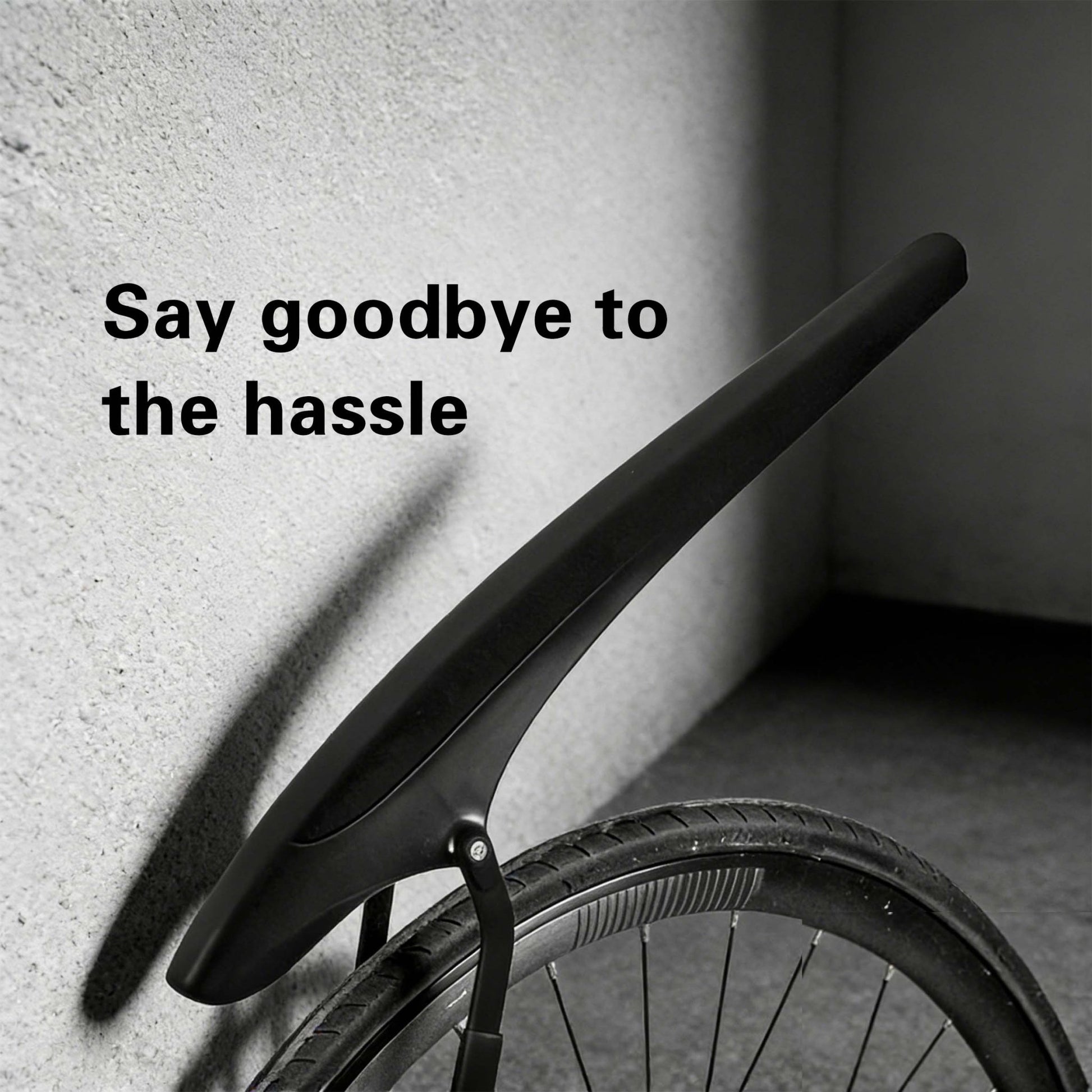 Oplace Adjustable Bicycle Fender - Quick - Release Mudguard for Road & Commuter Bikes (Front or Rear Option) - OPlace