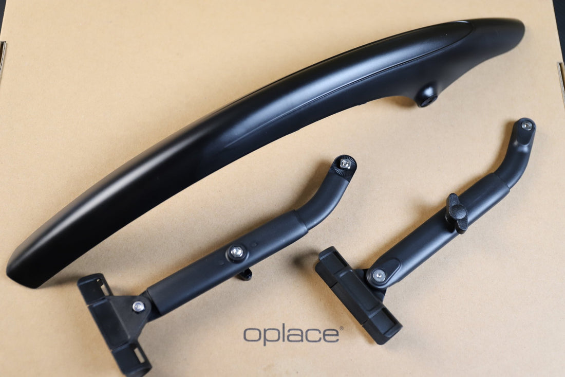 Oplace Adjustable Bicycle Fender - Quick - Release Mudguard for Road & Commuter Bikes (Front or Rear Option) - OPlace
