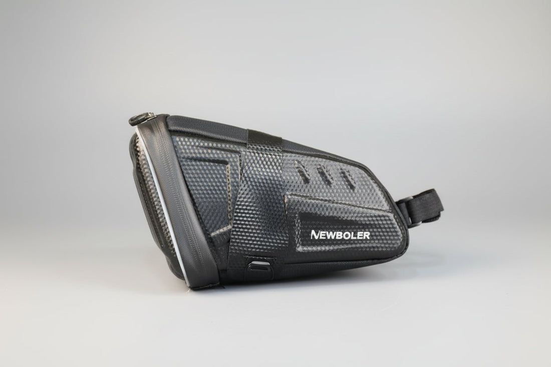 Oplace Hard - Shell Saddle Bag 2.5L - Quick - Release Bike Seat Pack with Dial Mount (Water - Resistant) - OPlace