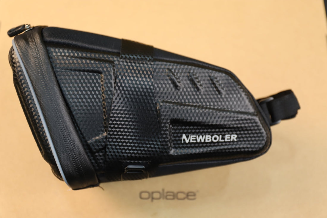 Oplace Hard - Shell Saddle Bag 2.5L - Quick - Release Bike Seat Pack with Dial Mount (Water - Resistant) - OPlace