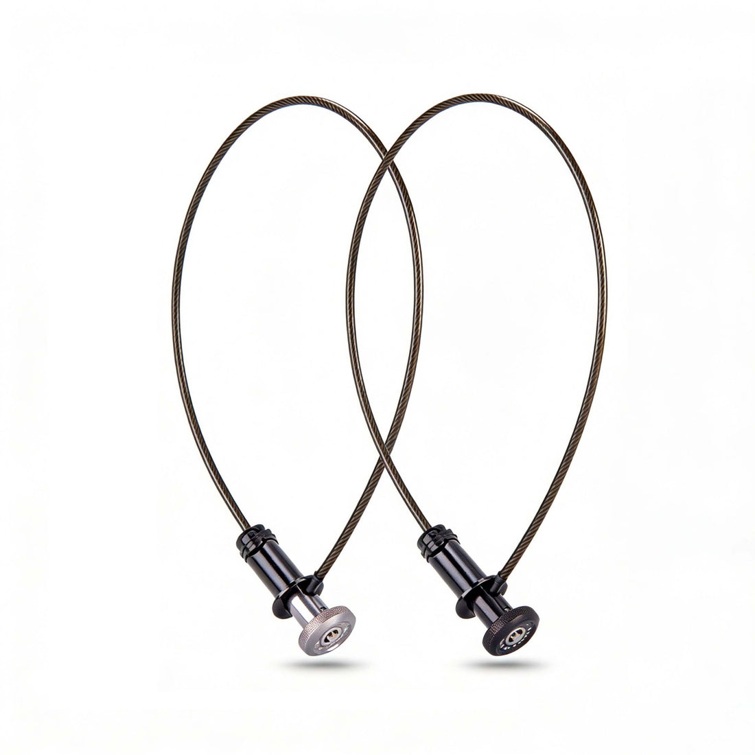 Oplace Hidden Handlebar Cable Lock - Bar - End Security for Road & MTB (Black or Silver) - OPlace