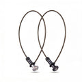 Oplace Hidden Handlebar Cable Lock - Bar - End Security for Road & MTB (Black or Silver) - OPlace