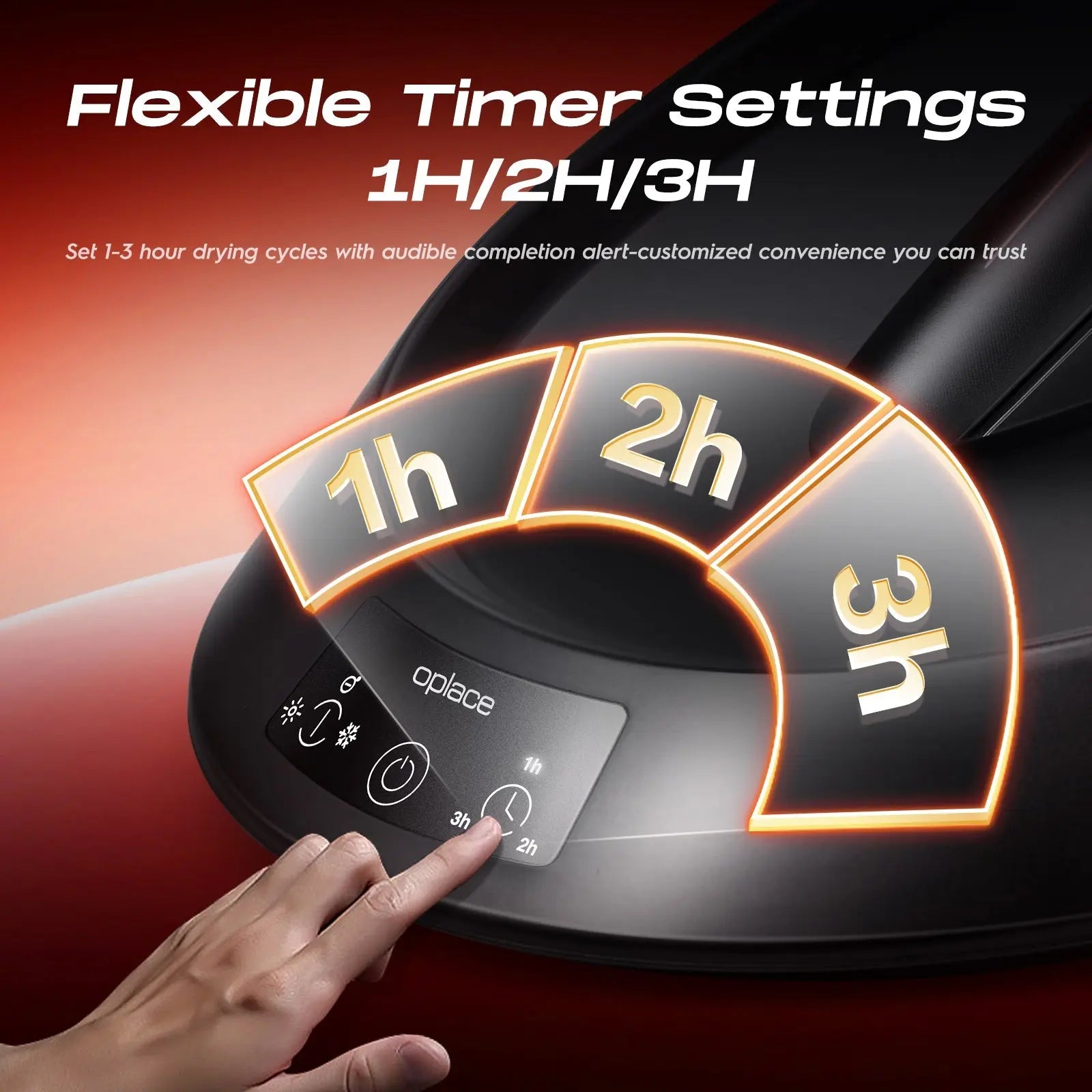 Fast Dry Helmet Dryer-20-Minute-UV+Negative- Ion Purification- Commuter Essential - OPlace