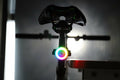 RGB Halo Smart Bike Light Series - Wireless Remote, USB-C Rechargeable, Aluminum Alloy (Variants: Rear Light Only / 2-in-1 Front & Rear Set) - OPlace