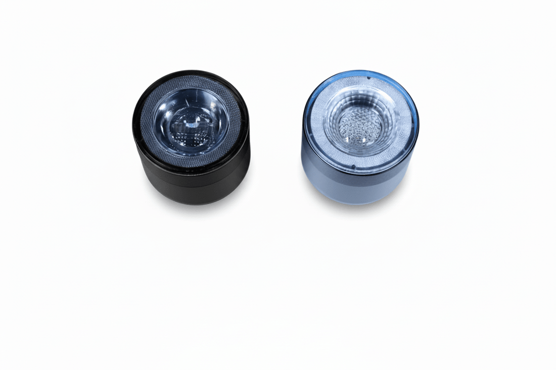 RGB Halo Smart Bike Light Series - Wireless Remote, USB - C Rechargeable, Aluminum Alloy (Variants: Rear Light Only / 2 - in - 1 Front & Rear Set) - OPlace
