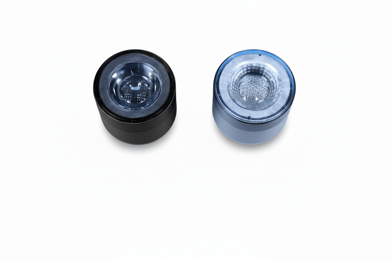 RGB Halo Smart Bike Light Series - Wireless Remote, USB - C Rechargeable, Aluminum Alloy (Variants: Rear Light Only / 2 - in - 1 Front & Rear Set) - OPlace