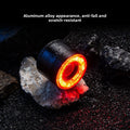 RGB Ring Bike Tail Light with Remote – USB - C Rechargeable Aluminum Alloy Rear Light for E - Bikes & Bicycles - OPlace