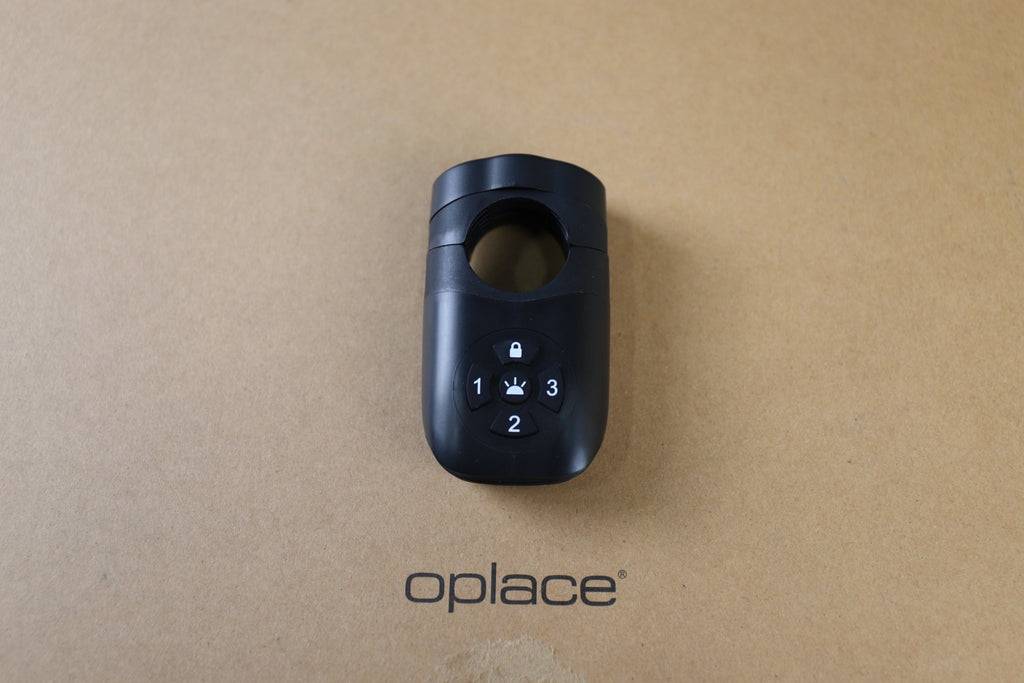Smart Bike Alarm Tail Light - Hidden 'Find My' Tracker Slot & Brake Sensor - OPlace