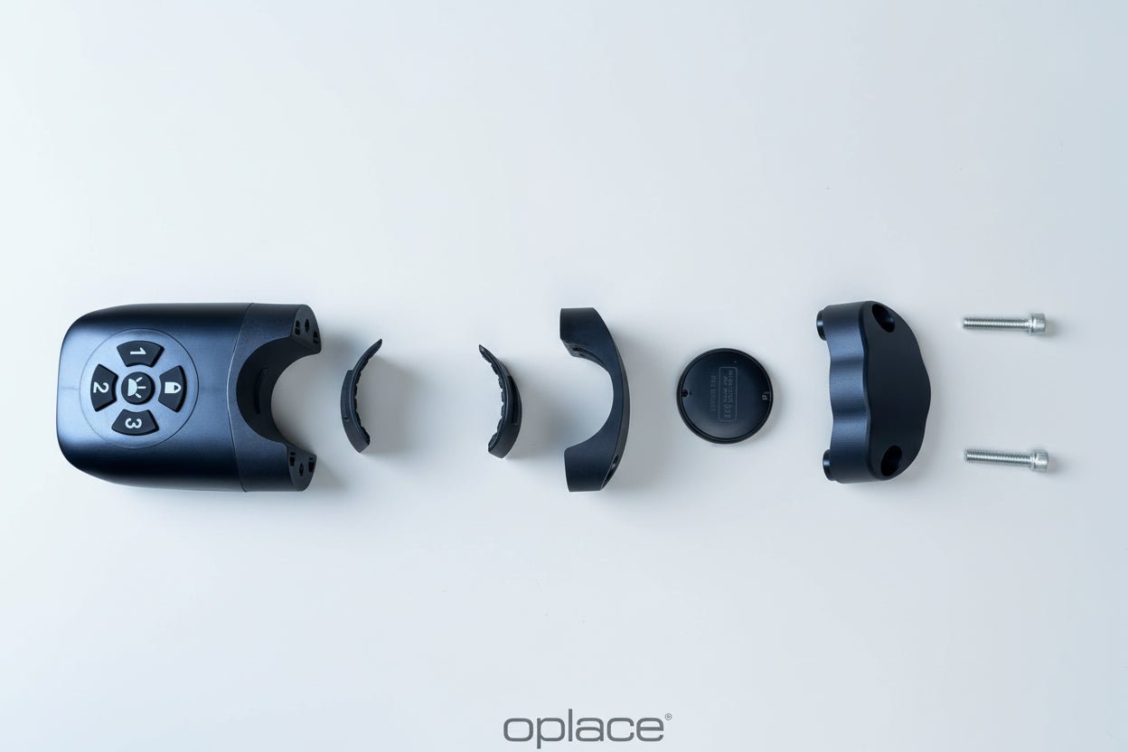 Smart Bike Alarm Tail Light - Hidden 'Find My' Tracker Slot & Brake Sensor - OPlace