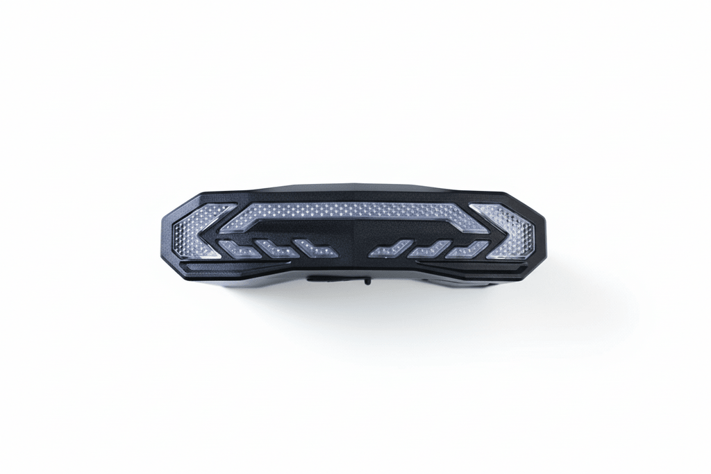Smart Bike Tail Light with 110dB Motion Alarm, OPlace Gear Brake Sensing Rear Light, USB Rechargeable - OPlace