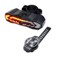 Smart Brake - Sensing Bike Tail Light with 110 dB Alarm | USB Rechargeable Rear Light - OPlace